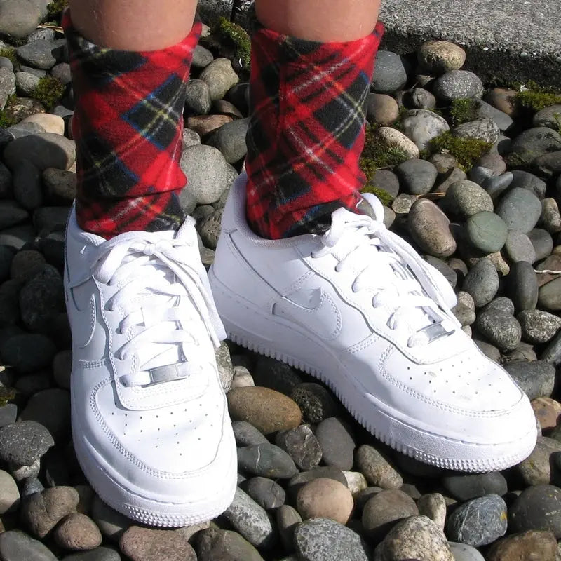 Kids' Nonskid Fleece Socks - Highlander Polar Feet® LLC