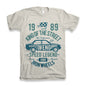 King Of The Street Men's Bamboo Viscose/Organic Cotton Short Sleeve Graphic T-Shirt Spun Bamboo