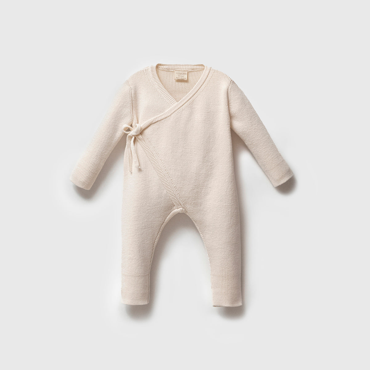Knit Heirloom Organic Kimono-Cream Honey and Hive
