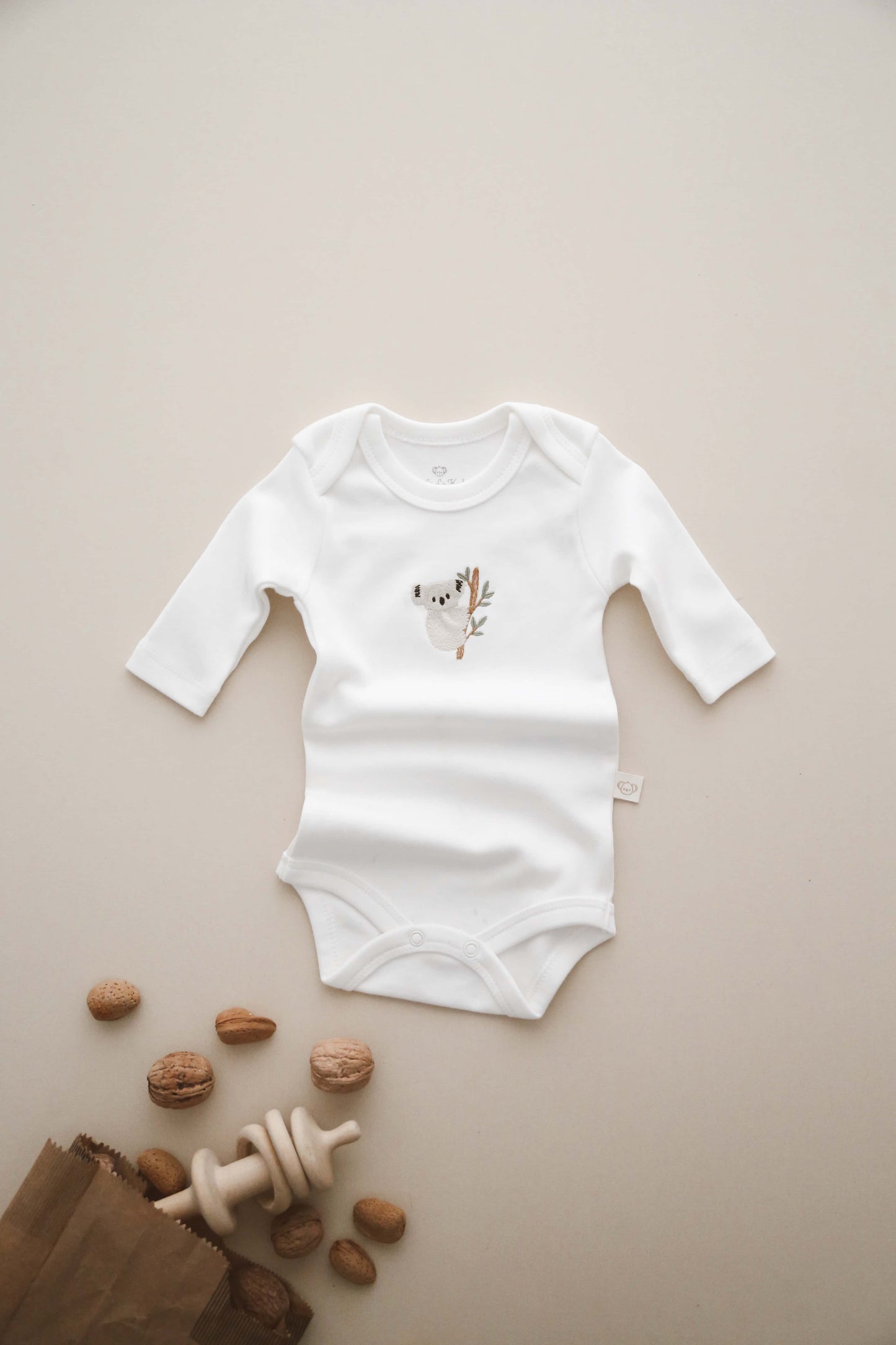 Koala Long Sleeve Bodysuit Honey and Hive