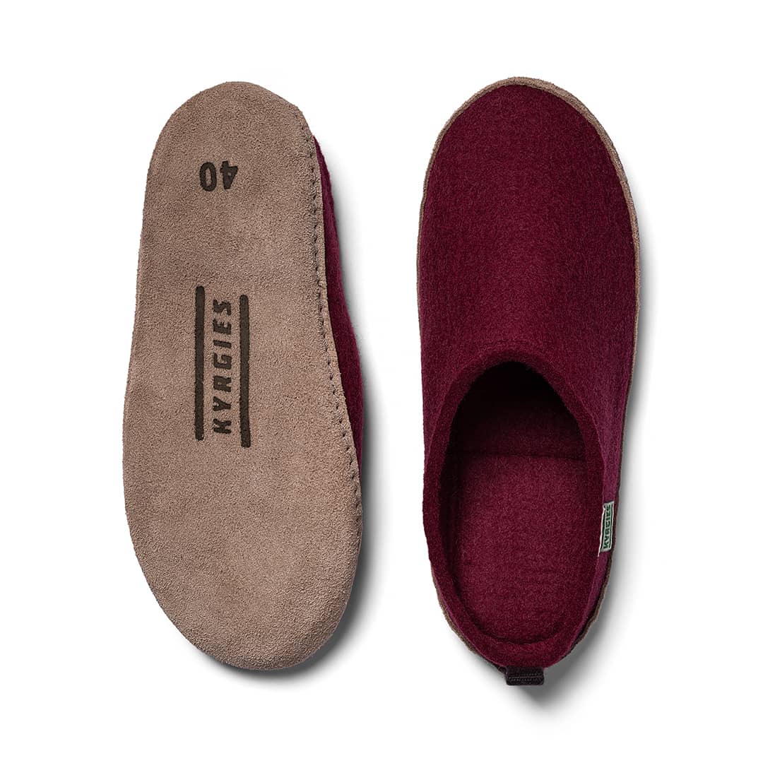 Kyrgies Indoor Wool Slides Kyrgies