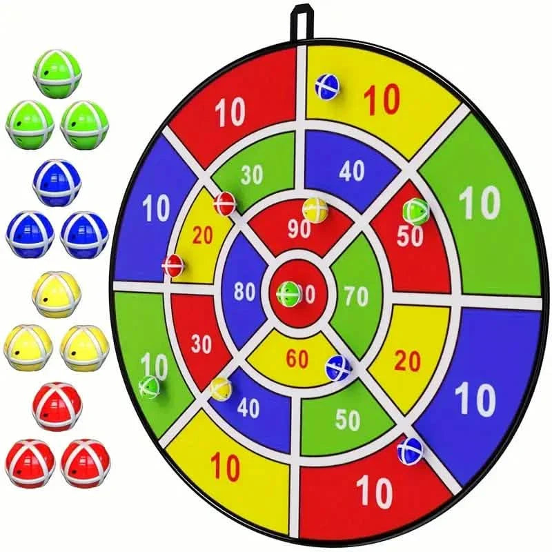 Large 29" Dart Board With Sticky Balls, Indoor & Outdoor Fun Party Play Game Toys DailySale