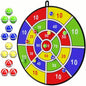 Large 29" Dart Board With Sticky Balls, Indoor & Outdoor Fun Party Play Game Toys DailySale