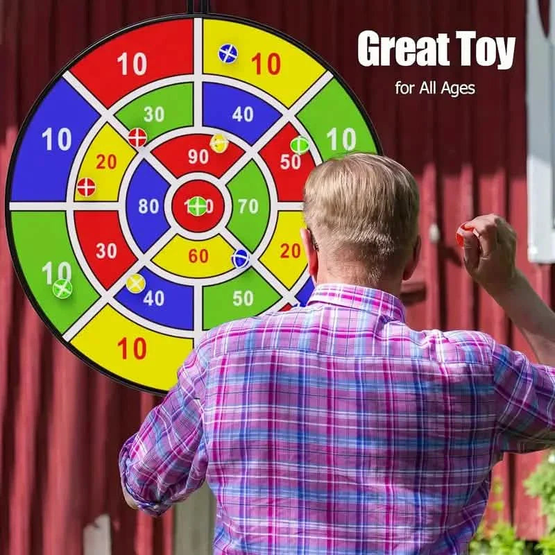 Large 29" Dart Board With Sticky Balls, Indoor & Outdoor Fun Party Play Game Toys DailySale
