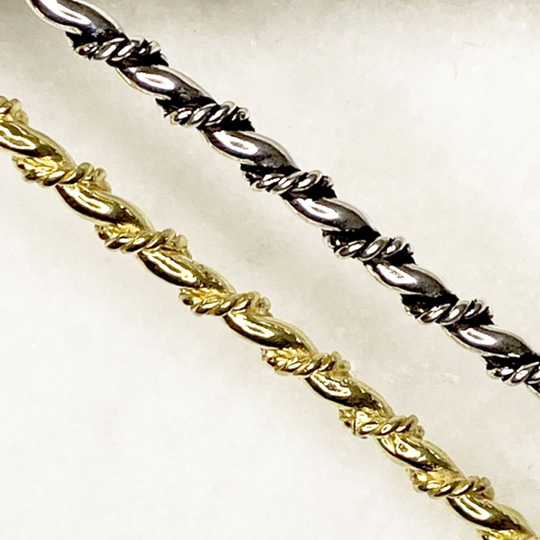 Lariat  - Triple Rope Twist Mane Tamer Hair Pin in Gold Urban-Equestrian