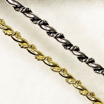 Lariat  - Triple Rope Twist Mane Tamer Hair Pin in Gold Urban-Equestrian