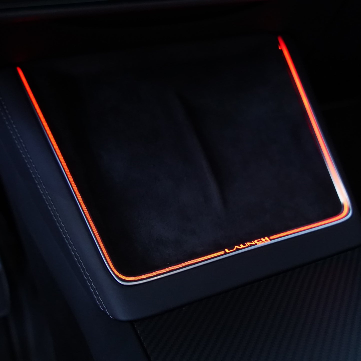 Laser-Carved Ambient Light for Model Y Juniper Wireless Charging Port | TESERY Tesery Official Store