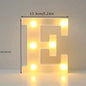 LED Alphabet Light