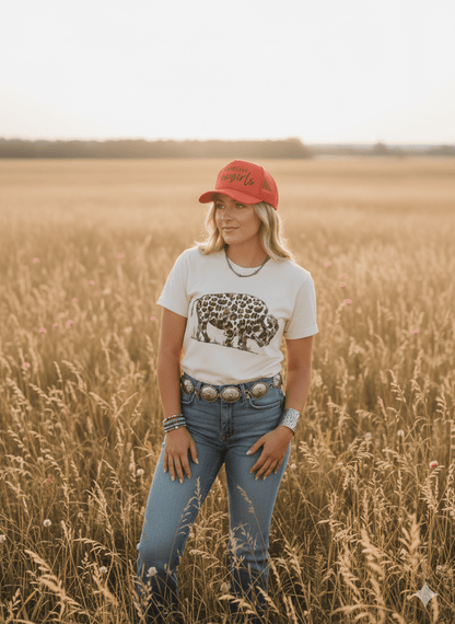 Leopard Buffalo Graphic Tee Wild Junkie