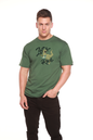 Lets Rock Men's Bamboo Viscose/Organic Cotton Short Sleeve Graphic T-Shirt