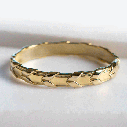 Lexington - Equestrian Laced Rein Wrist Bracelet in Gold or Silver Urban-Equestrian