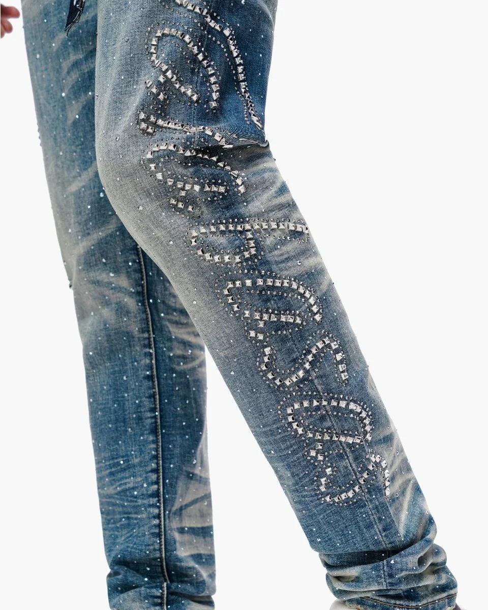 Valabasas Licium Jeans - Dark Blue Denim Exchange