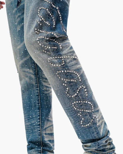 Valabasas Licium Jeans - Dark Blue Denim Exchange