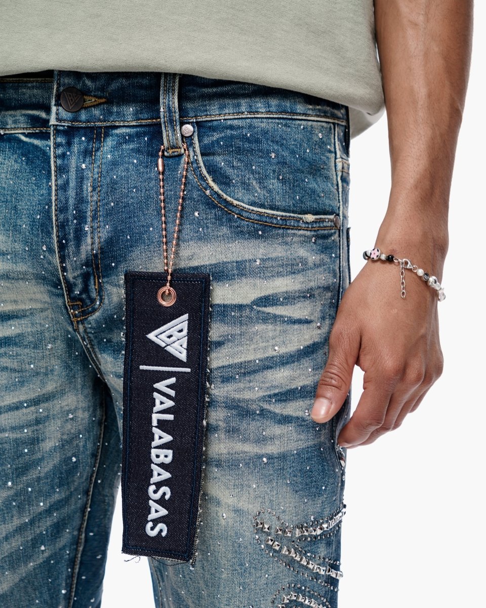 Valabasas Licium Jeans - Dark Blue Denim Exchange