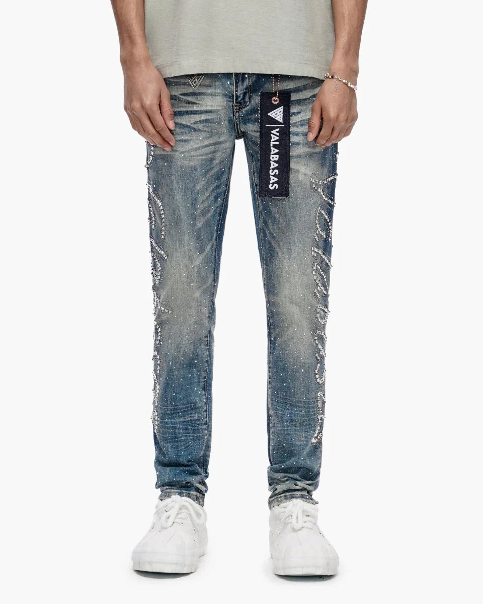 Valabasas Licium Jeans - Dark Blue Denim Exchange