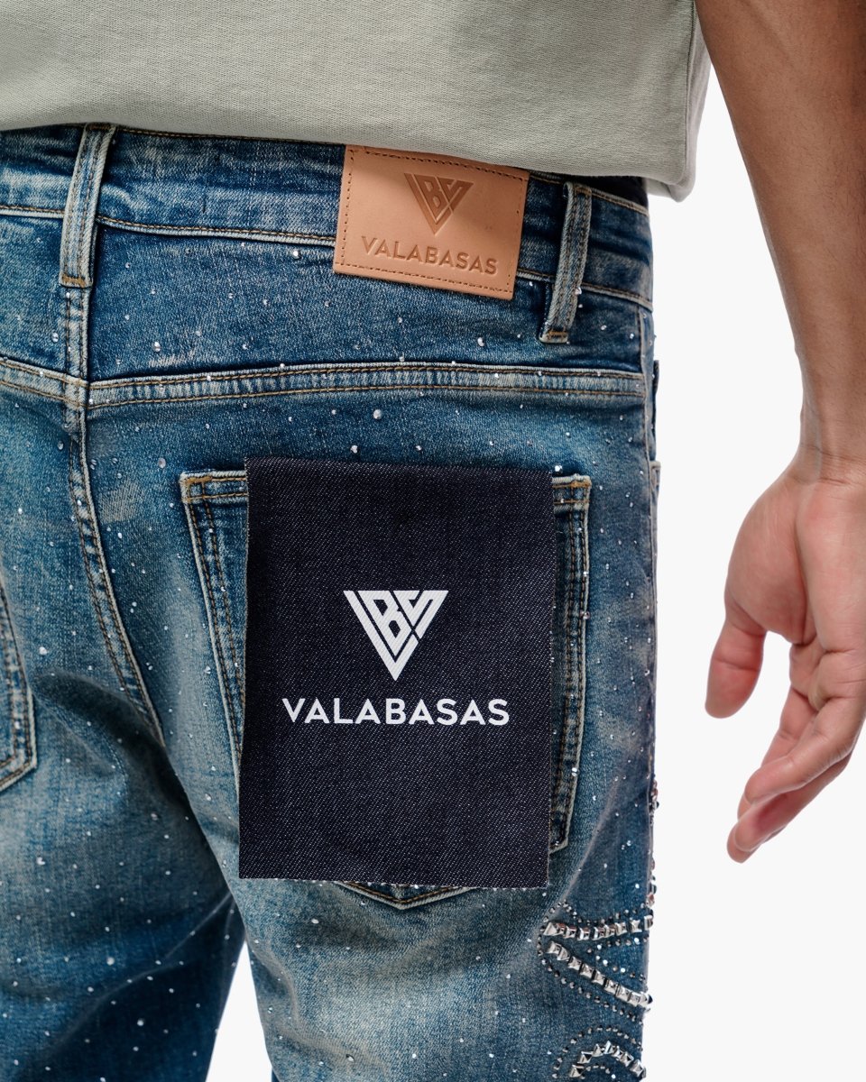 Valabasas Licium Jeans - Dark Blue Denim Exchange