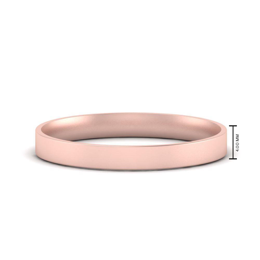 Light Weight Flat Mens Wedding Band Fascinating Diamonds