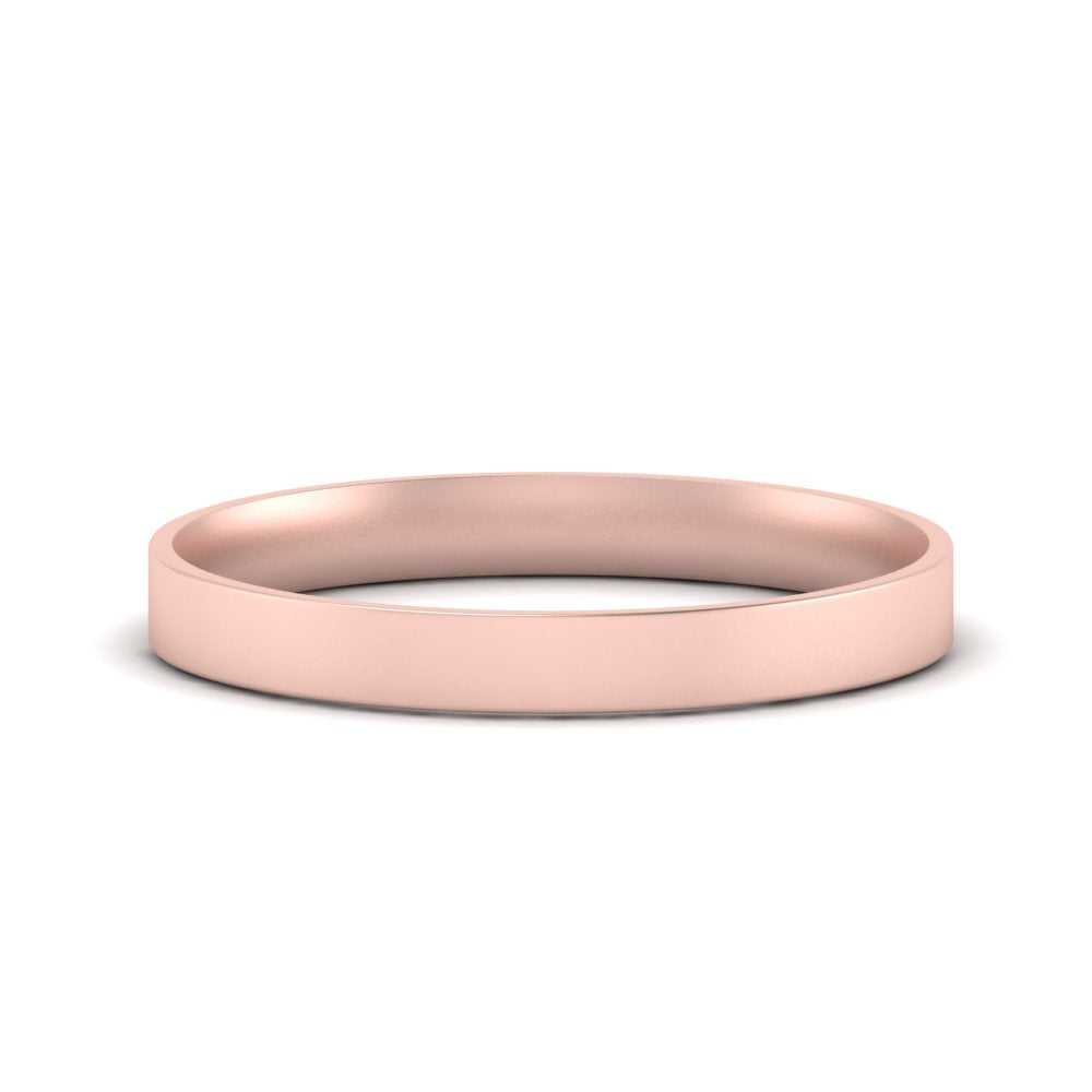 Light Weight Flat Mens Wedding Band Fascinating Diamonds