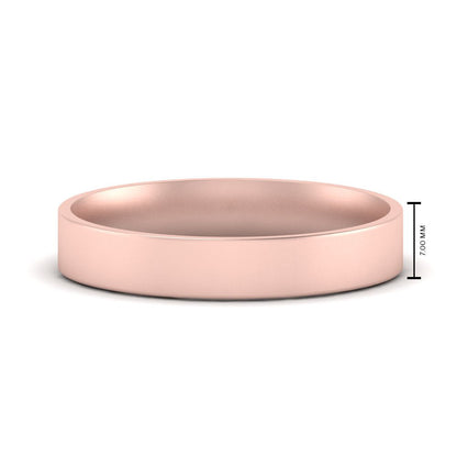 Light Weight Flat Mens Wedding Band Fascinating Diamonds
