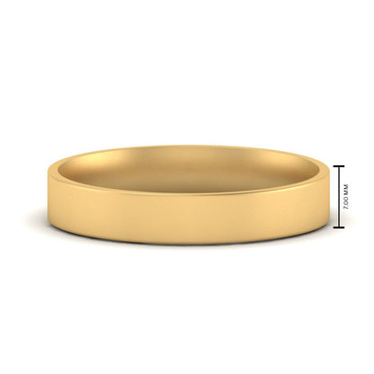 Light Weight Flat Mens Wedding Band Fascinating Diamonds