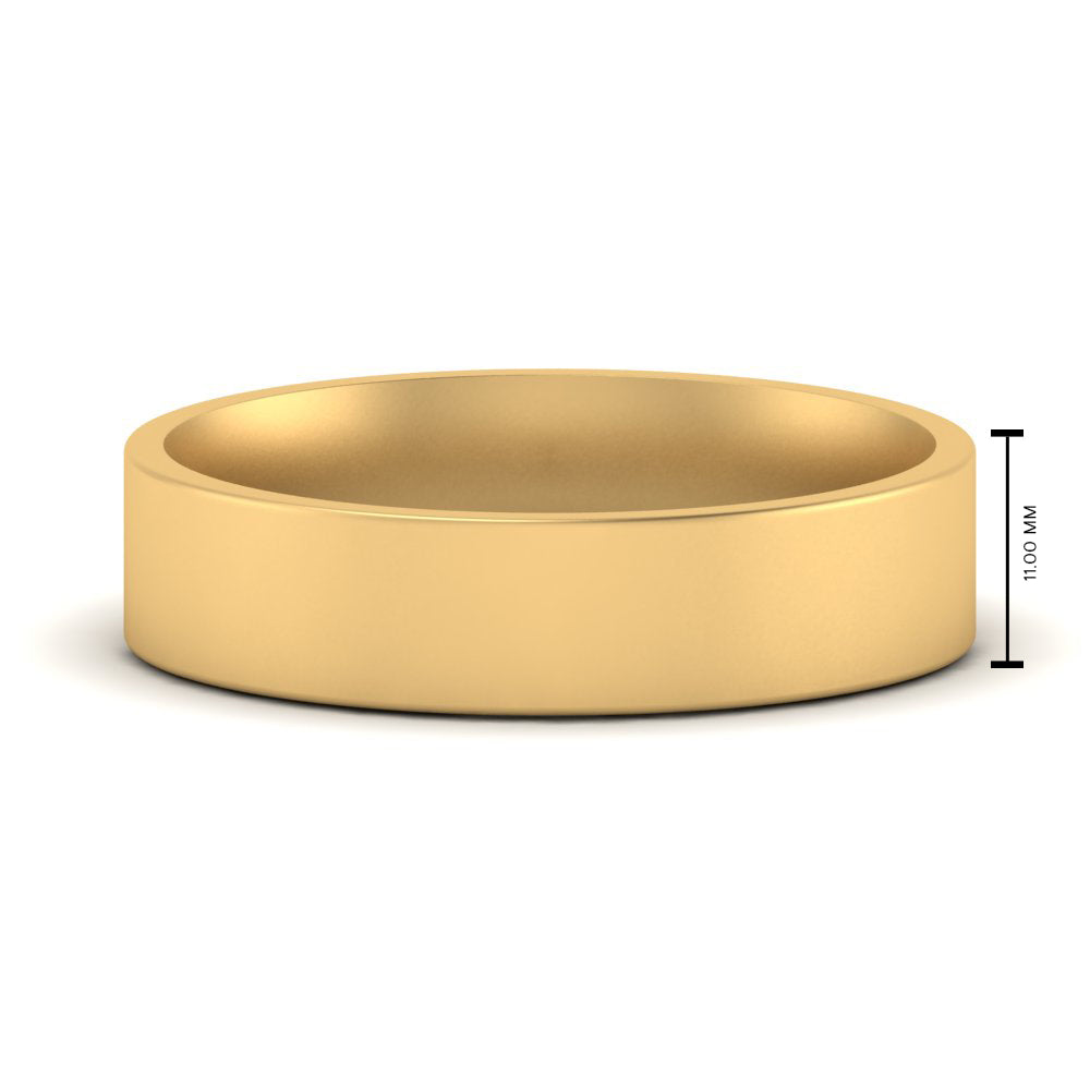 Light Weight Flat Mens Wedding Band Fascinating Diamonds