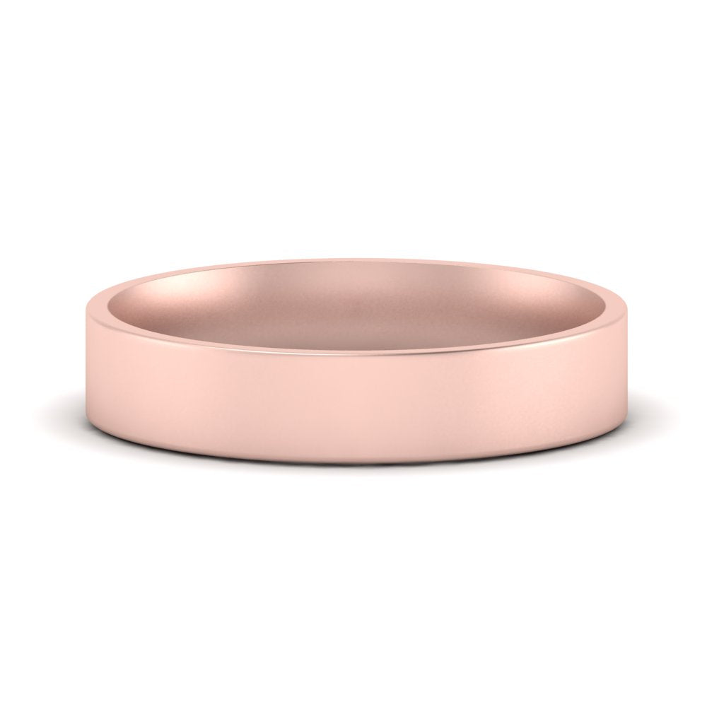 Light Weight Flat Mens Wedding Band Fascinating Diamonds