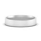 Light Weight Flat Mens Wedding Band Fascinating Diamonds