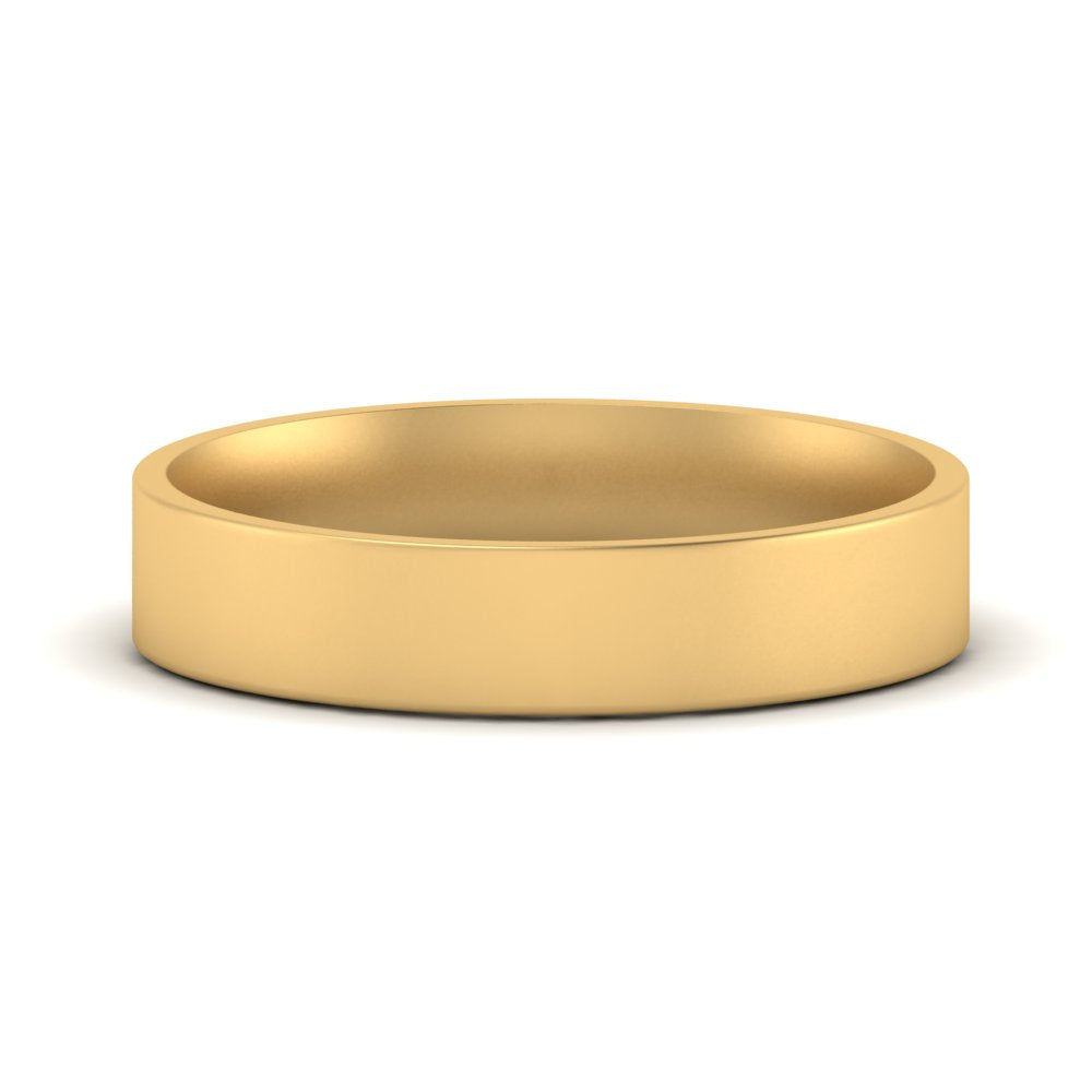 Light Weight Flat Mens Wedding Band Fascinating Diamonds