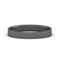 Light Weight Flat Mens Wedding Band Fascinating Diamonds