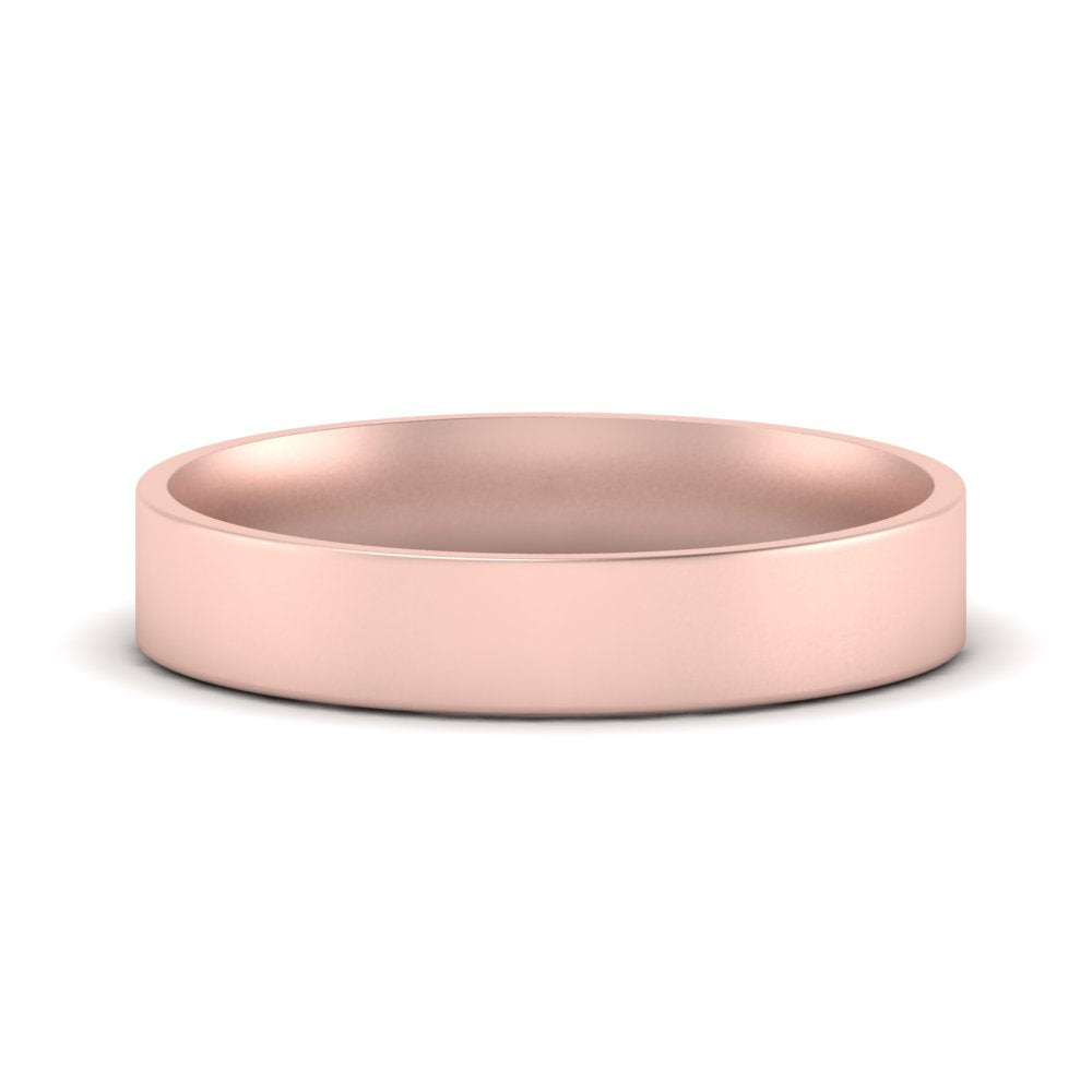 Light Weight Flat Mens Wedding Band Fascinating Diamonds