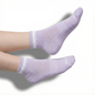Lilac/White Quarter Crew Women's Socks DeadSoxy