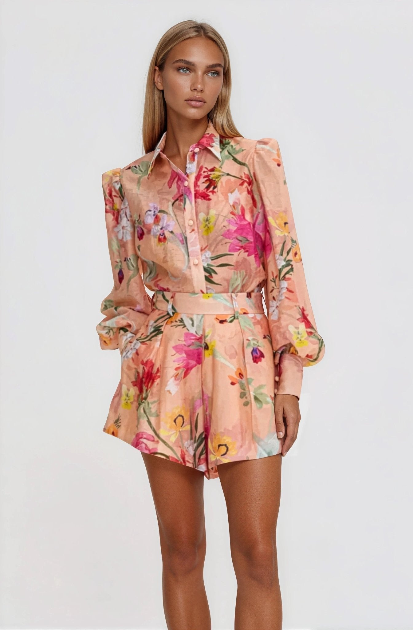 Lily Flower Shirt – Orange XO, Tina