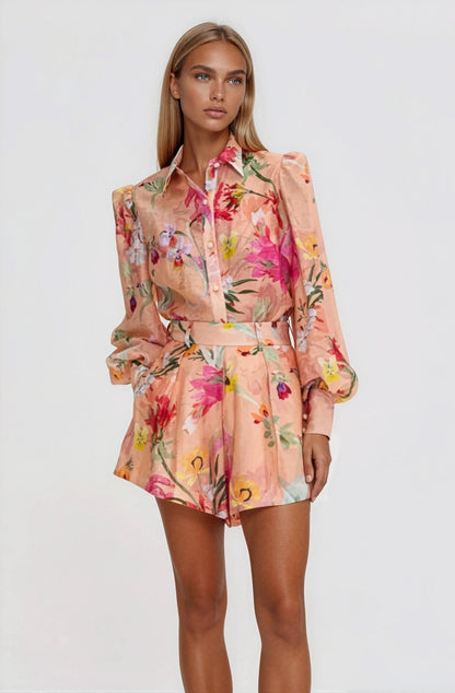 Lily Flower Shirt – Orange XO, Tina
