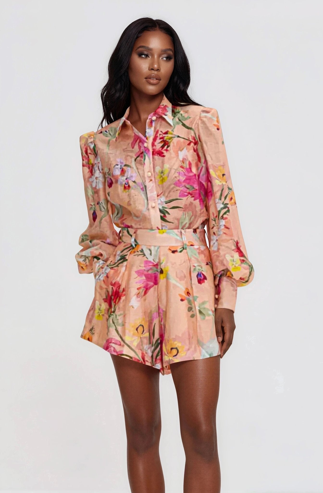 Lily Flower Shirt – Orange XO, Tina