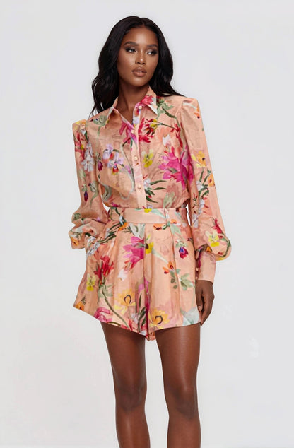 Lily Flower Shirt – Orange XO, Tina