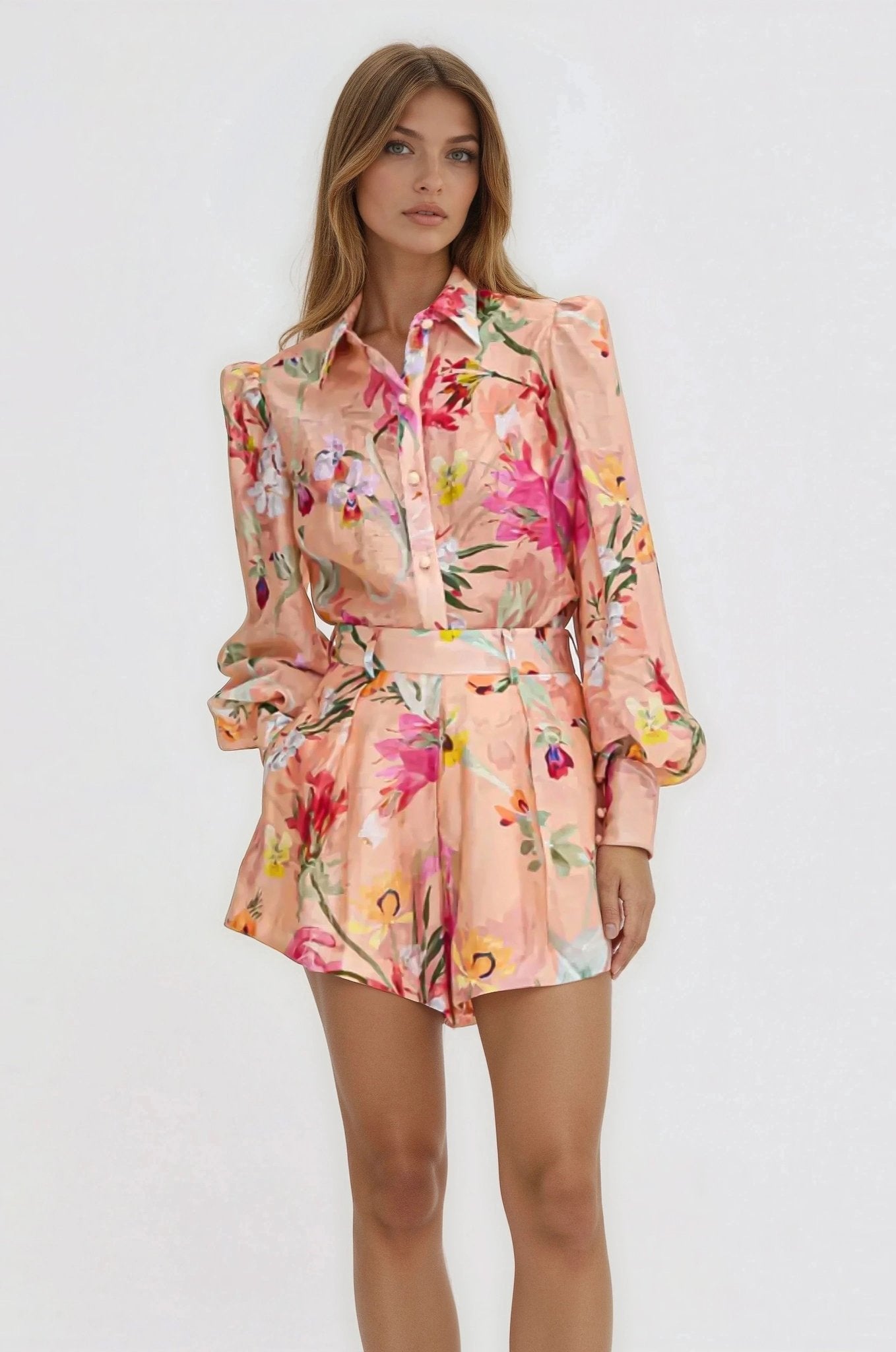 Lily Flower Shirt – Orange XO, Tina