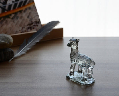 Liuli Crystal Alpaca Figurine Purely Alpaca