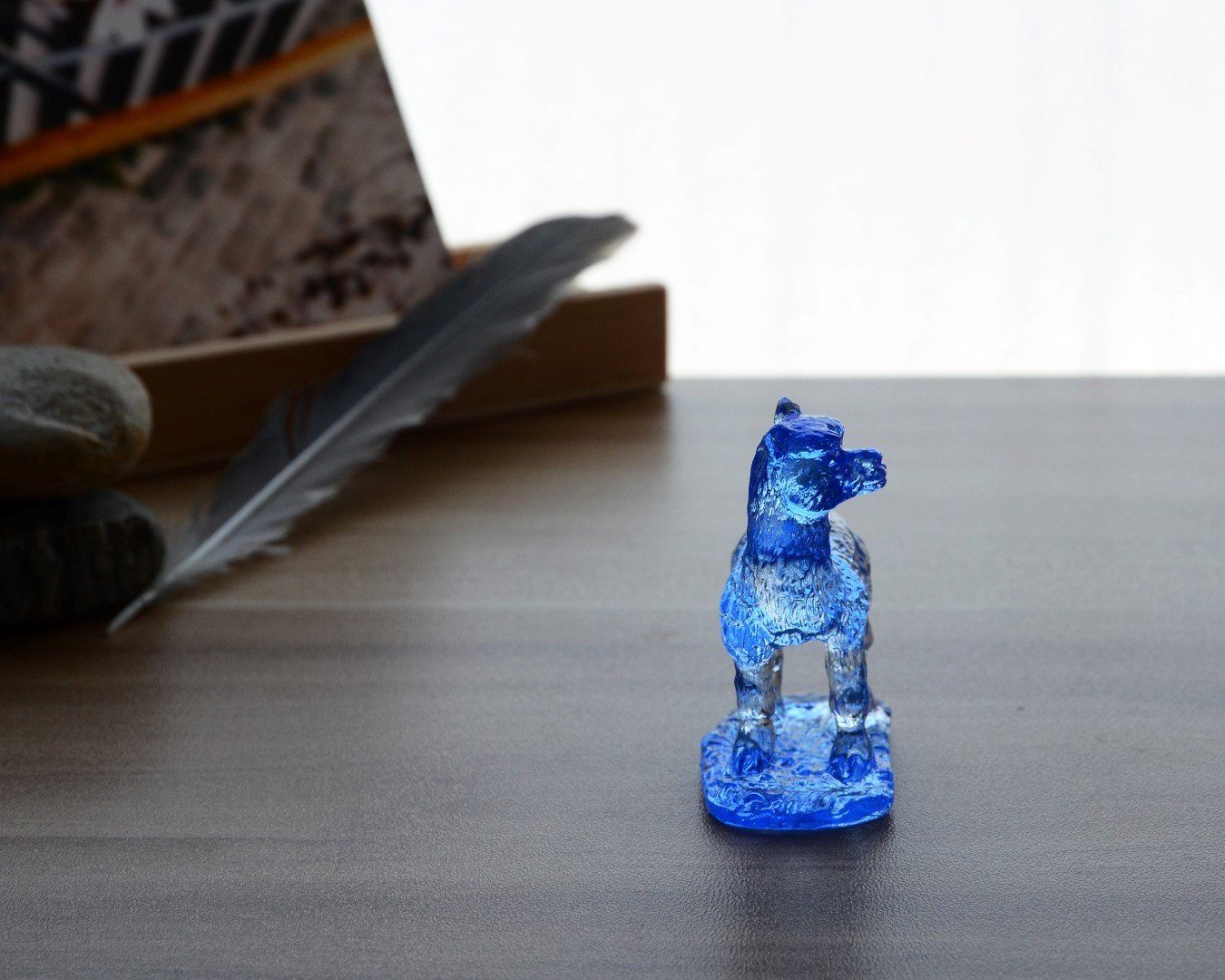 Liuli Crystal Alpaca Figurine Purely Alpaca