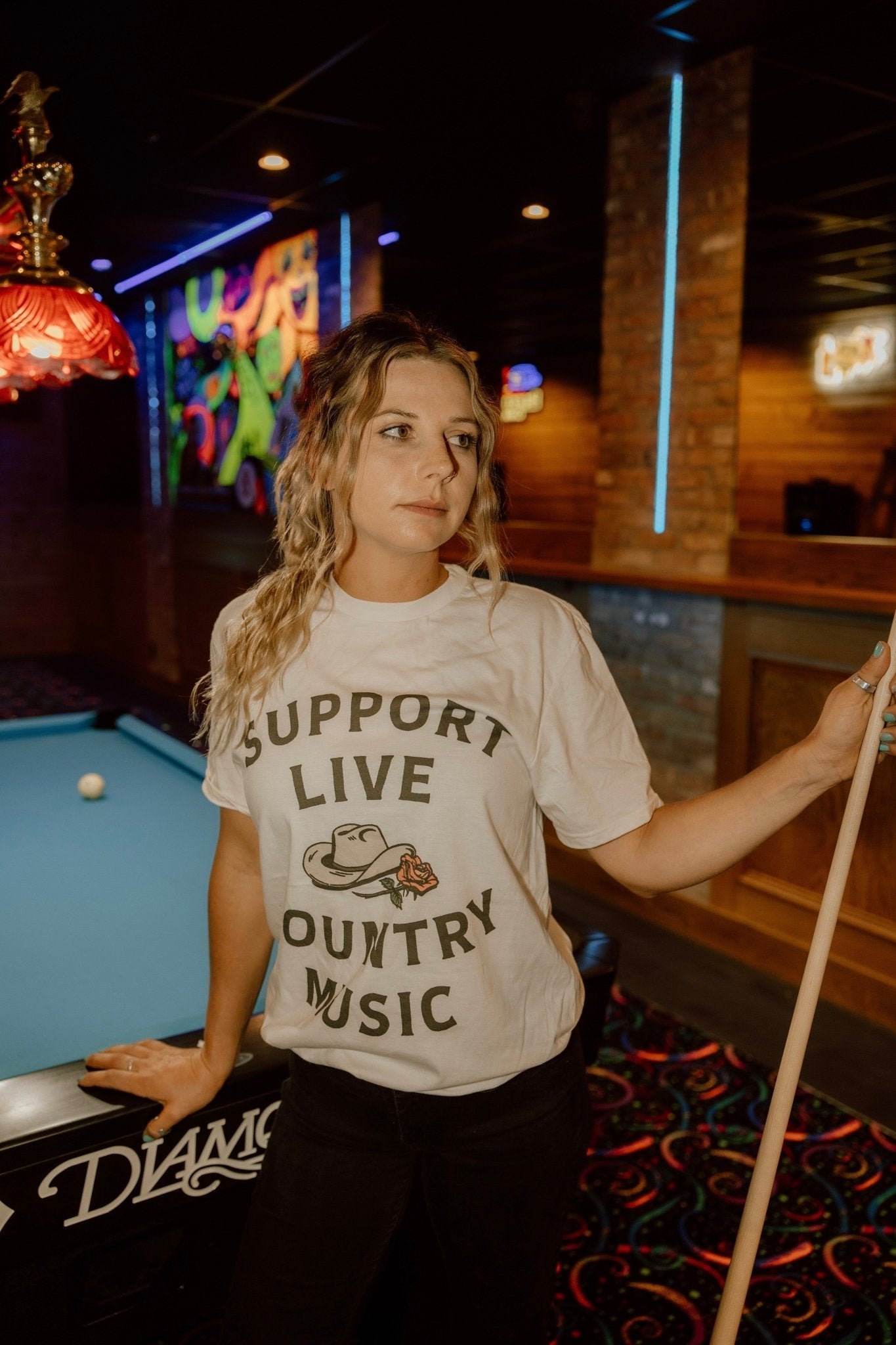 Live Country Music Graphic Tee Wild Junkie