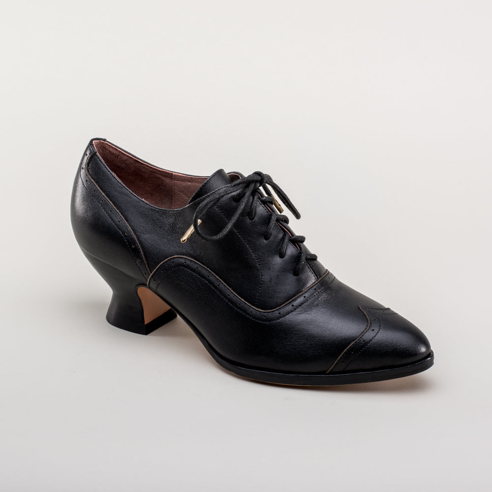 Londoner Edwardian Oxfords (Black) American Duchess