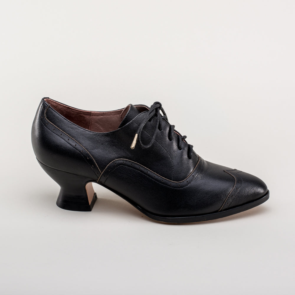 Londoner Edwardian Oxfords (Black) American Duchess