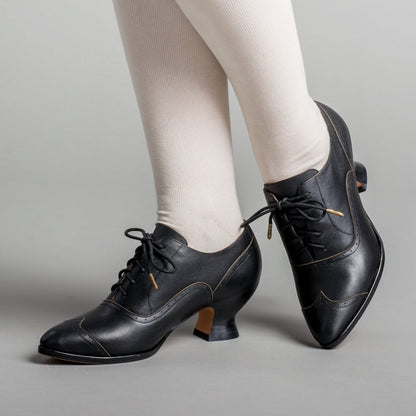 Londoner Edwardian Oxfords (Black) American Duchess