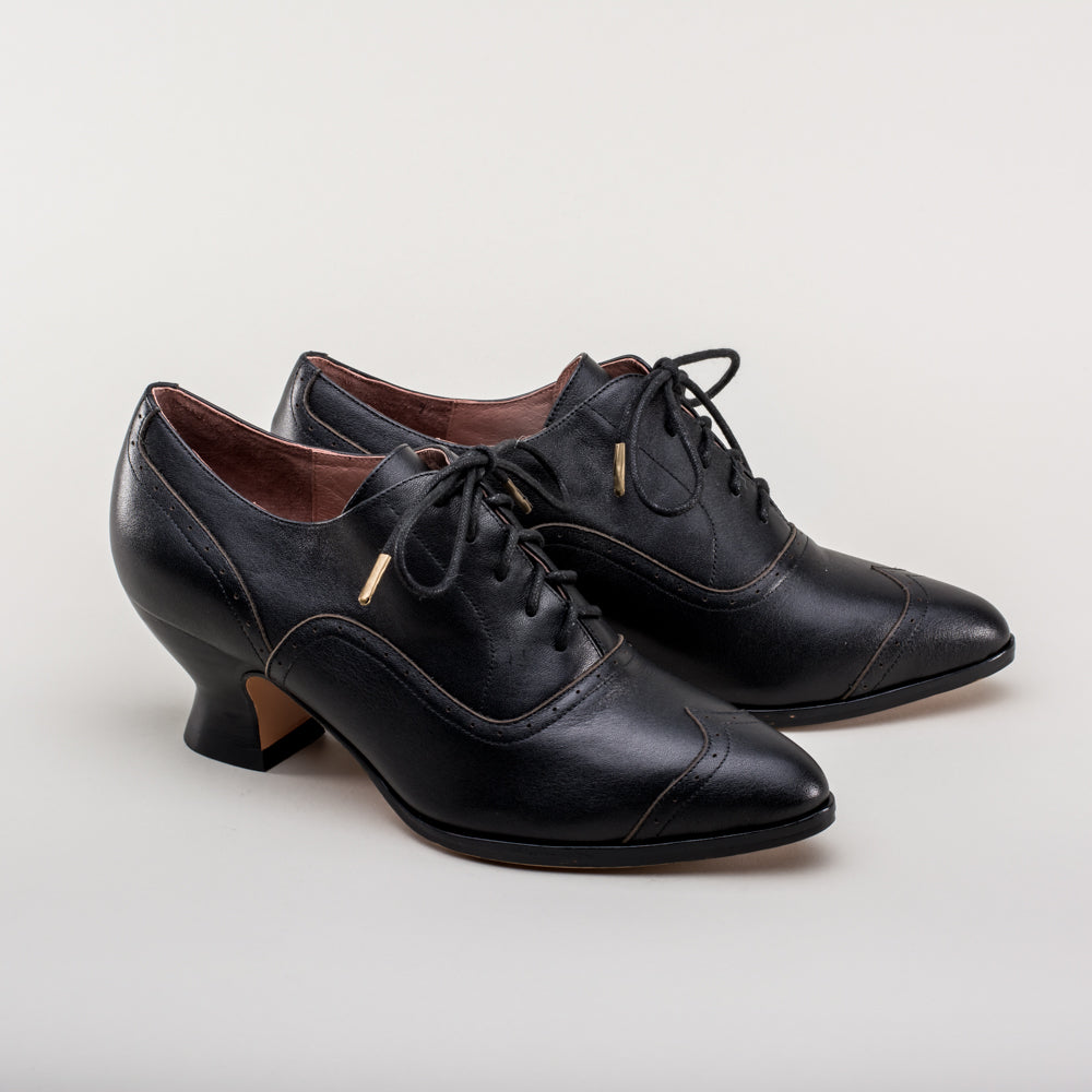 Londoner Edwardian Oxfords (Black) American Duchess
