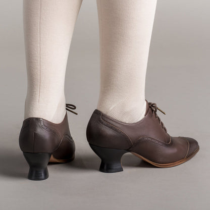 Londoner Women's Edwardian Oxfords (Brown) American Duchess