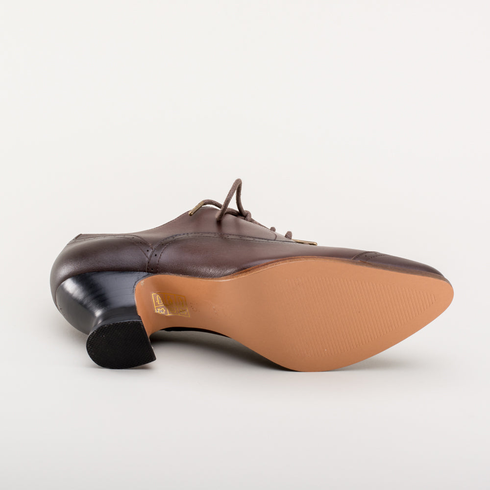 Londoner Women's Edwardian Oxfords (Brown) American Duchess