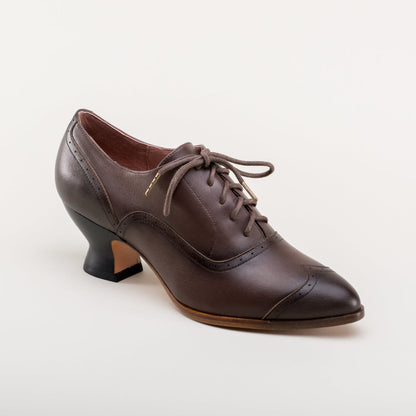 Londoner Women's Edwardian Oxfords (Brown) American Duchess