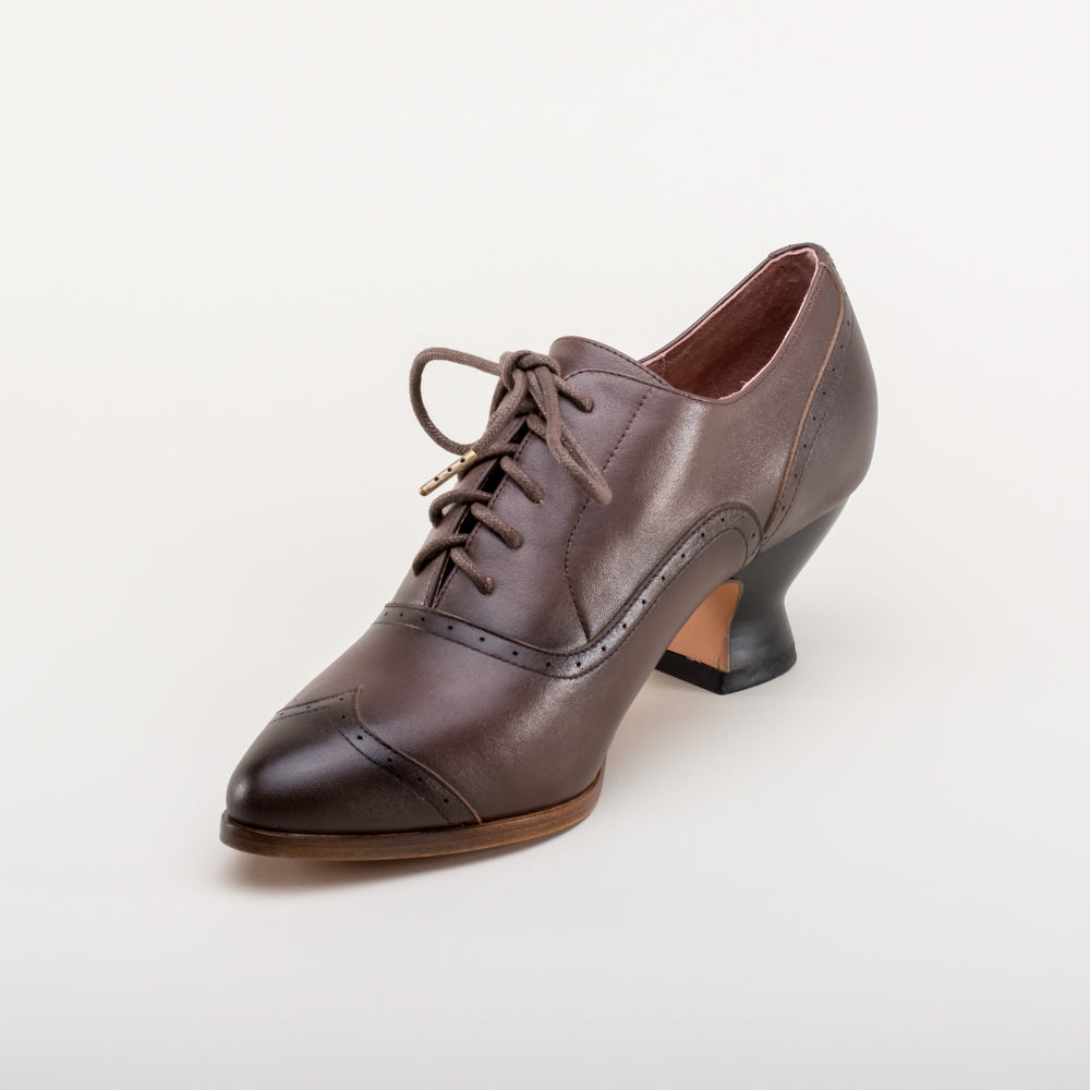 Londoner Women's Edwardian Oxfords (Brown) American Duchess