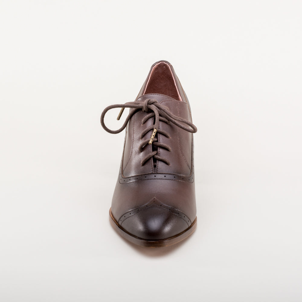 Londoner Women's Edwardian Oxfords (Brown) American Duchess