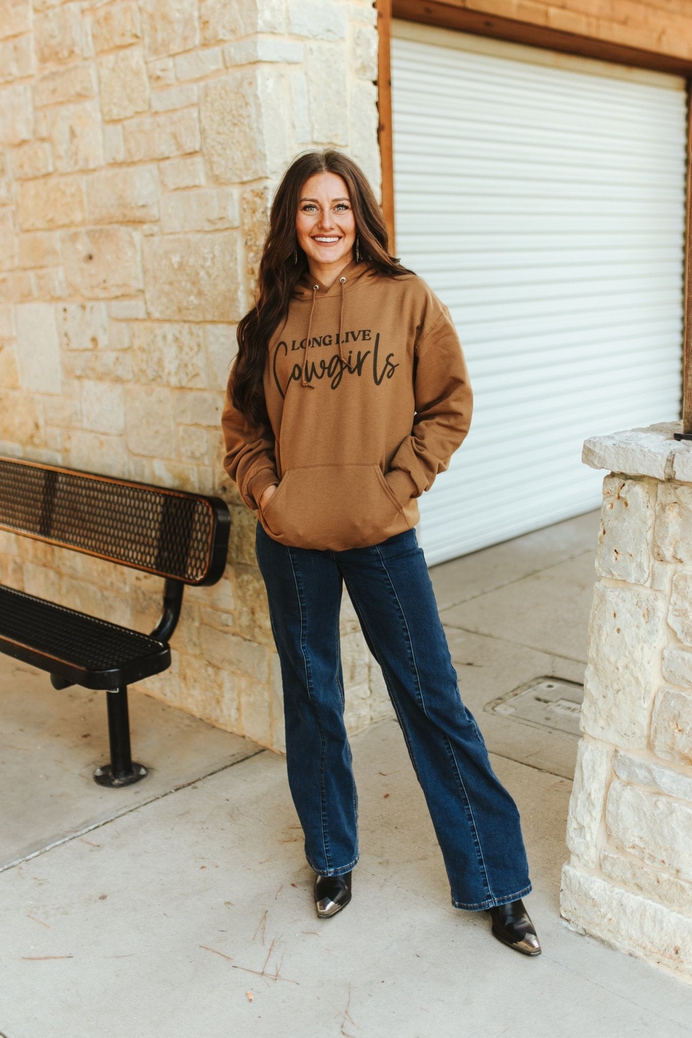 Long Live Cowgirls Graphic Hoodie Wild Junkie