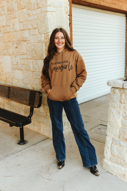 Long Live Cowgirls Graphic Hoodie Wild Junkie